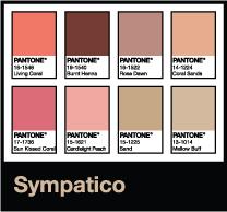 Pantone color of the year 2020 Sympatico