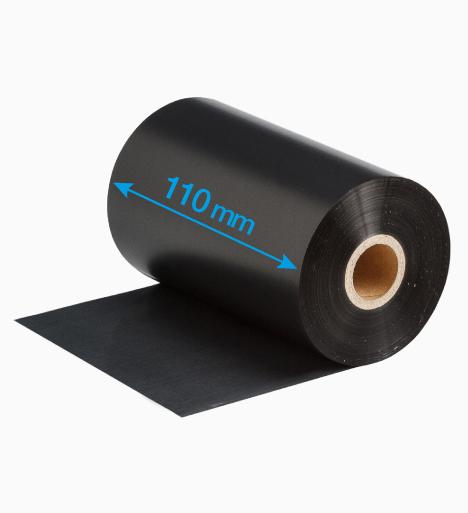 110mm x 300m Thermal Ribbon – Wax Resin, Ink Out