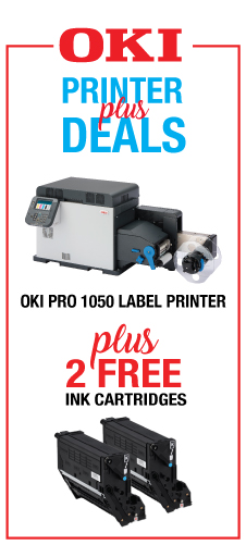 OKI Pro 1050 Label Printer + 2 FREE CARTRIDGES
