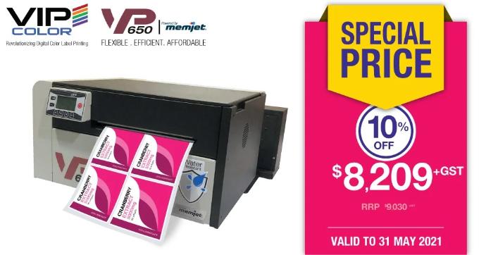 VIP Color VP650 Printer Special