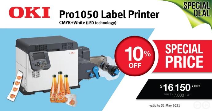 OKI Pro 1050 Label Printer special