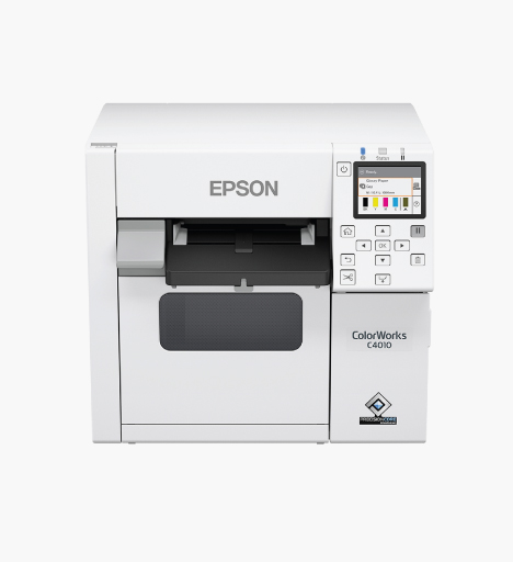 Epson Colorwork C4010 Label Printer top view