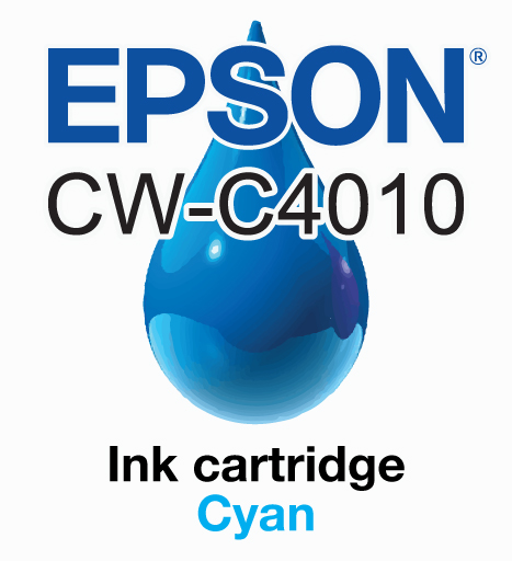 Epson CW4010A Ink Cartridge Cyan