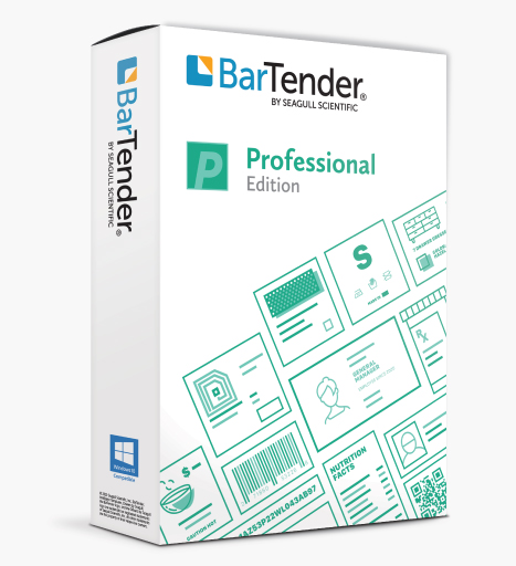 BarTender Professional – Application + 5 Printers - Annual Subscription