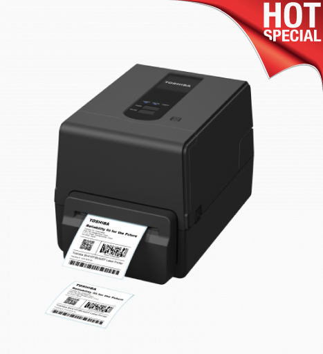 Toshiba BV420D Direct Thermal Printer 203 DPI - No Screen