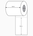 White Thermal Direct Labels 100mm x 150mm – 1,000 Per Roll