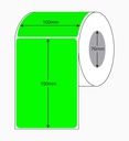 Blank Fluoro Labels 100mm x 150mm – 1,000 Per Roll