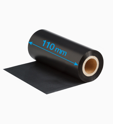 110mm x 152m Thermal Ribbon – Wax Resin, Ink Out