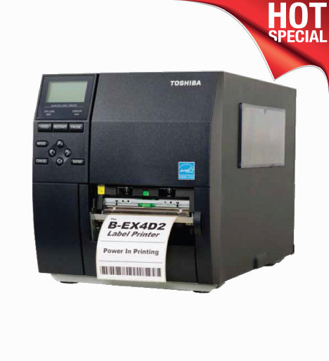 Toshiba B-EX4D2 Direct Thermal Label Printer